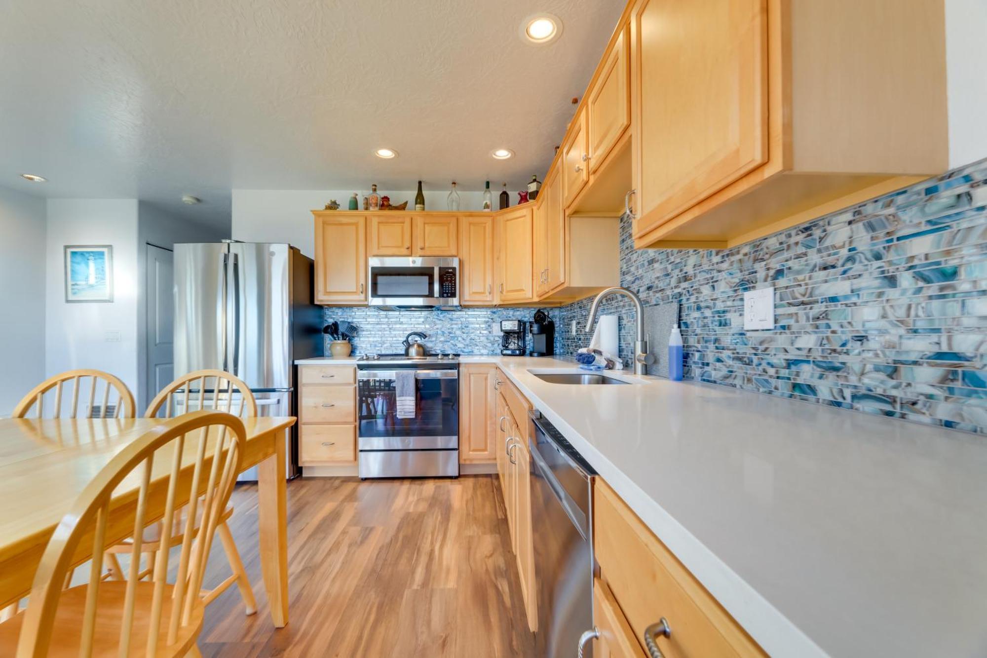 Sanderling Sea Cottages, Unit 10 Waldport Buitenkant foto