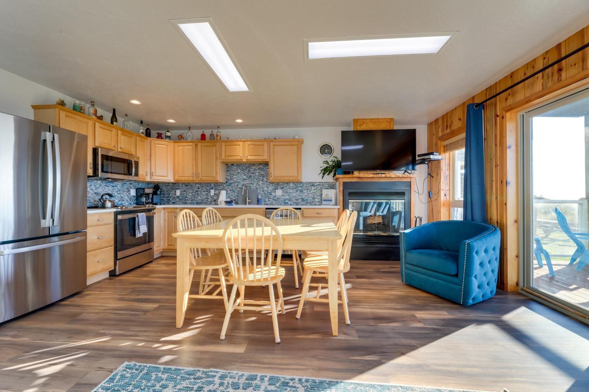 Sanderling Sea Cottages, Unit 10 Waldport Buitenkant foto