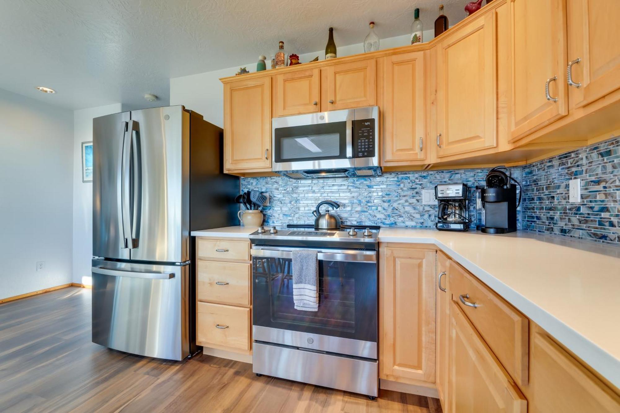 Sanderling Sea Cottages, Unit 10 Waldport Buitenkant foto