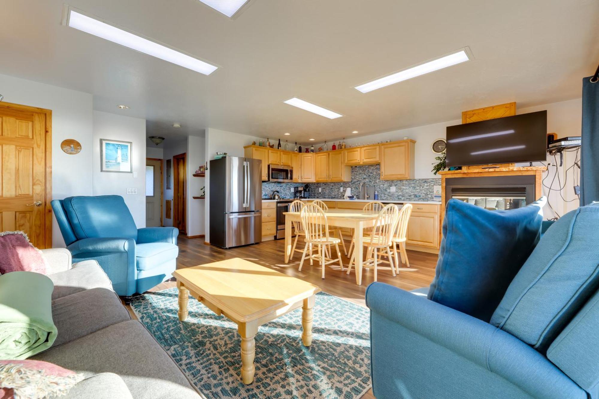 Sanderling Sea Cottages, Unit 10 Waldport Buitenkant foto